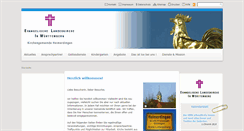 Desktop Screenshot of ev-kirche-heimerdingen.de